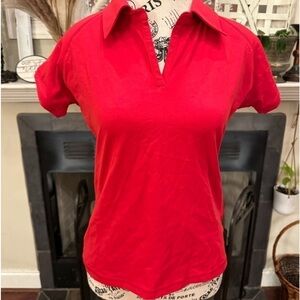 Women’s Fit Red Polo Reece Australia Small New with Tags Athletic Hiking Hockey